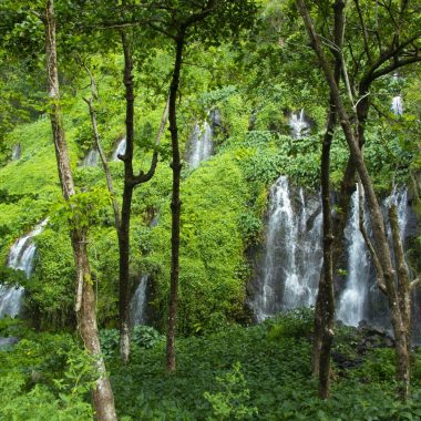 L'Anse des cascades à Sainte-Rose